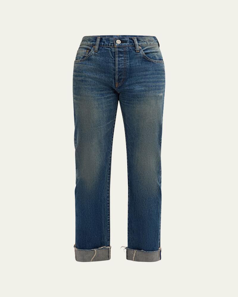 MOUSSY VINTAGE Hopewell Straight Cuffed Jeans Cover