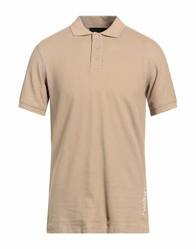 John Richmond Man Polo shirt Sand Cotton Cover