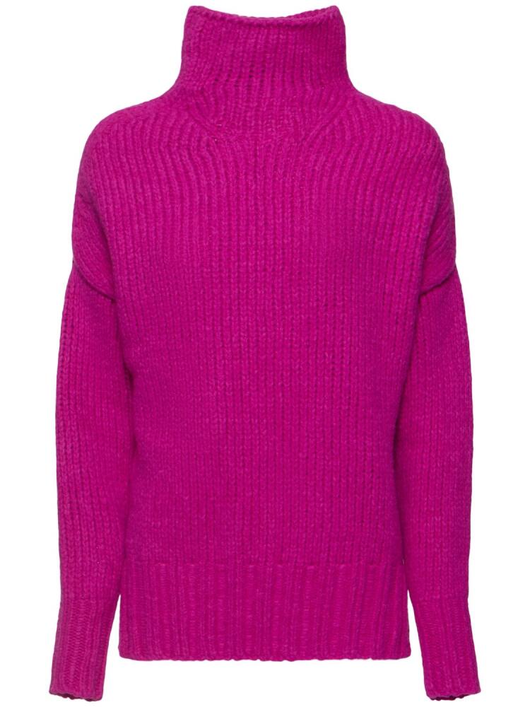 LANVIN High Neck Knit Sweater Cover