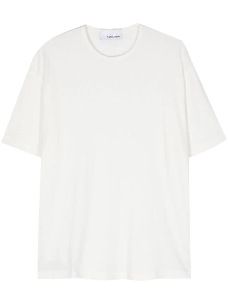 Costumein crepe cotton T-shirt - White Cover