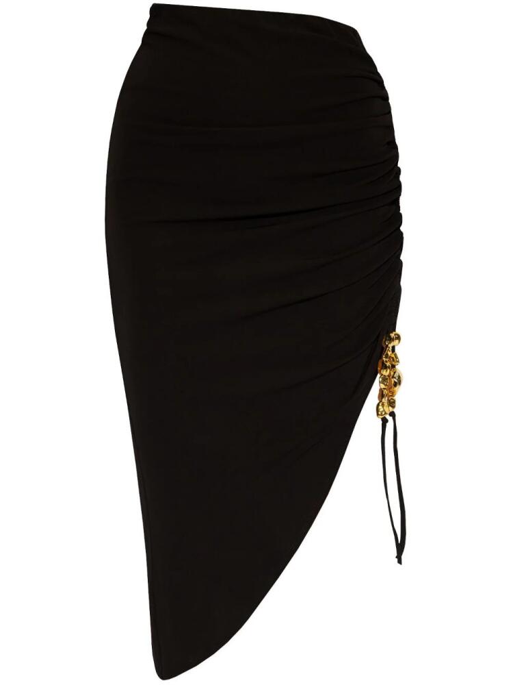 Cult Gaia Icarus ruched asymmetric skirt - Black Cover