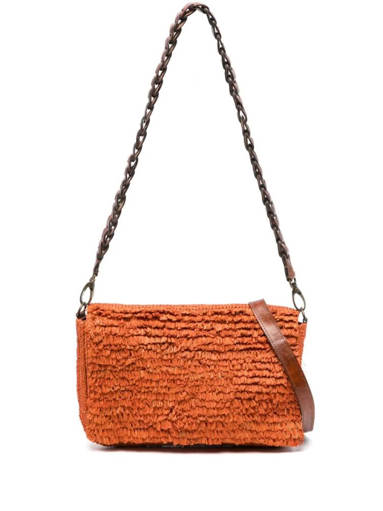 IBELIV Hafa raffia shoulder bag - Orange Cover