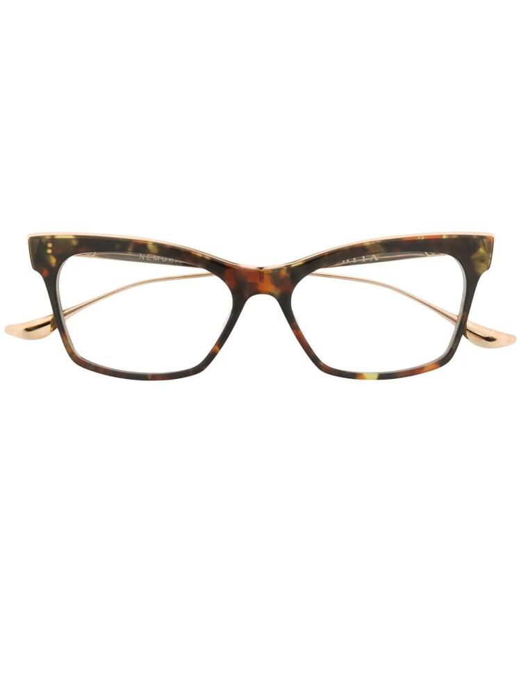 Dita Eyewear Nemora cat eye frame glasses - Brown Cover