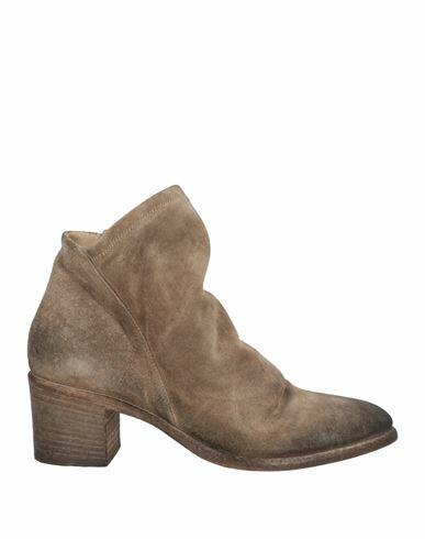 Strategia Woman Ankle boots Dove grey Leather Cover