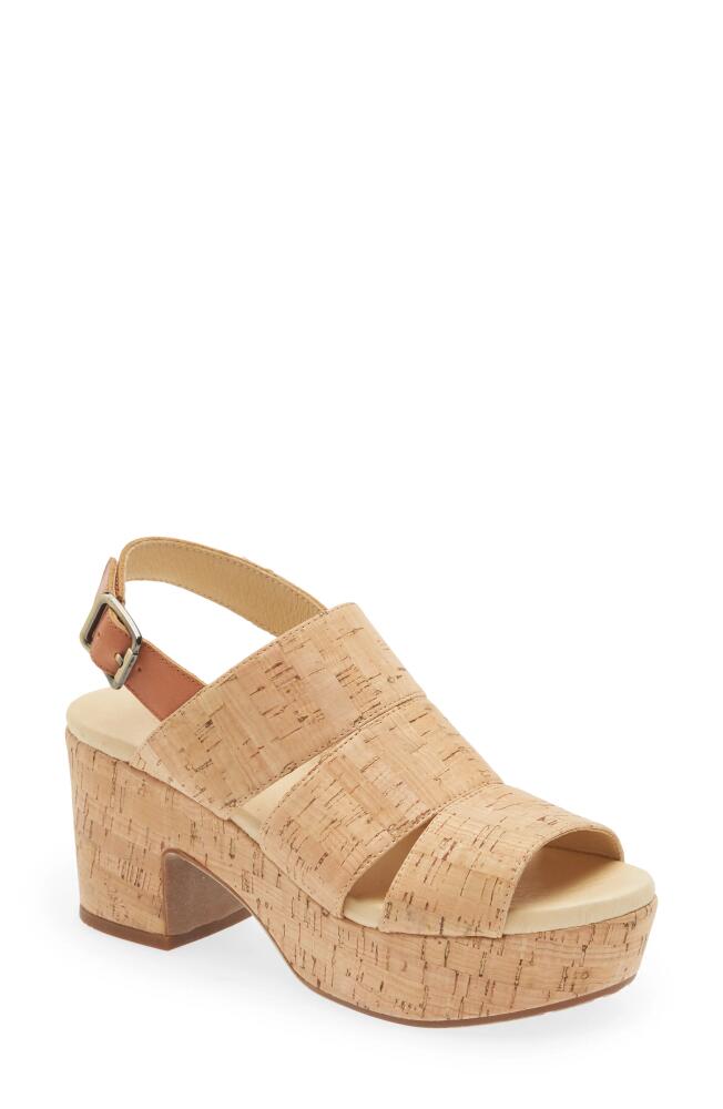 Chocolat Blu Galya Platform Sandal in Cork Cover