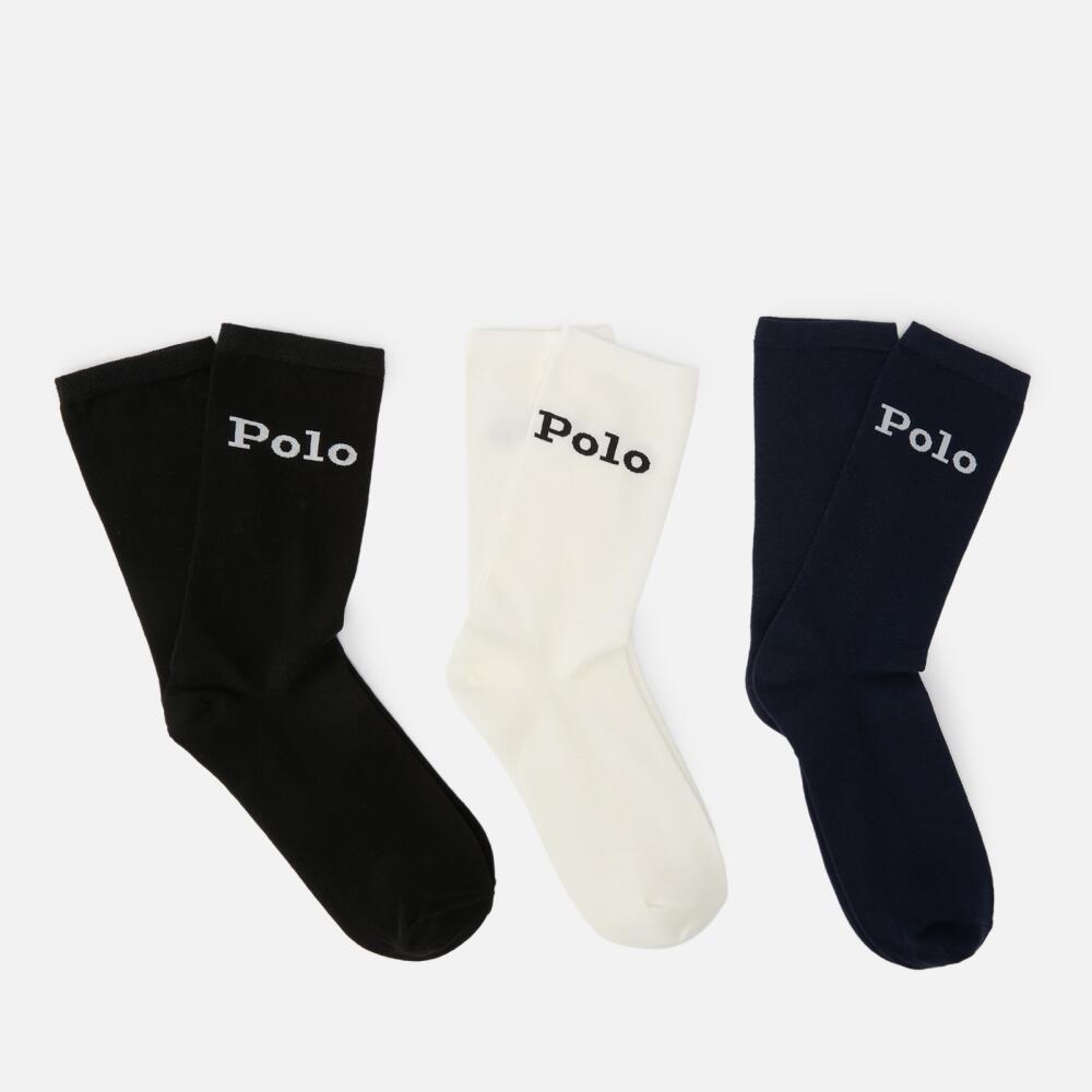 Polo Ralph Lauren Stretch-Cotton Blend 3-Pack Socks Cover