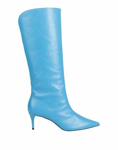 Carrano Woman Boot Azure Soft Leather Cover