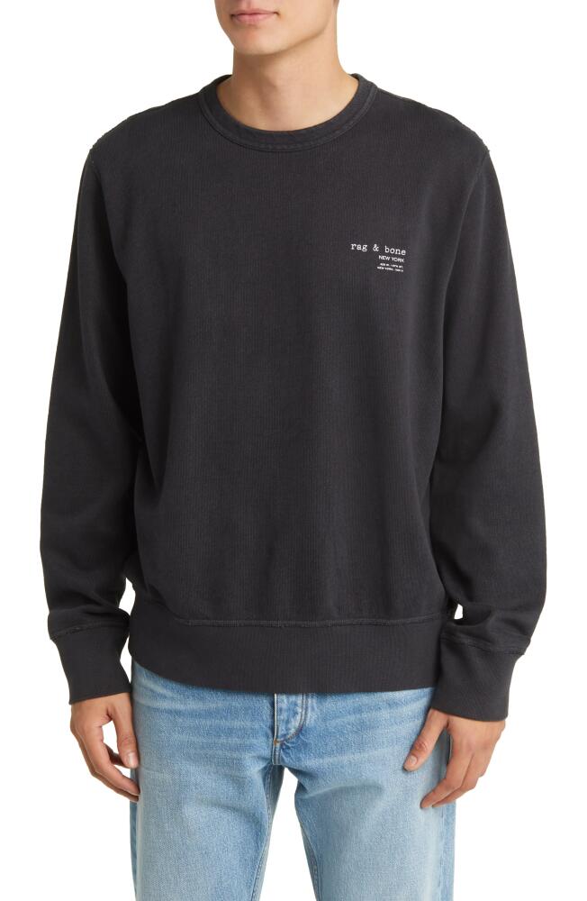 rag & bone 425 Damon Sweatshirt in Black Cover