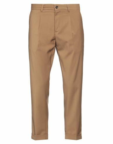 Vandom Man Pants Camel Polyester, Viscose, Elastane Cover