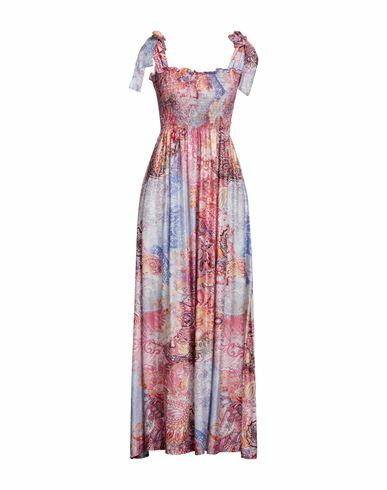 Markup Woman Maxi dress Pink Viscose Cover