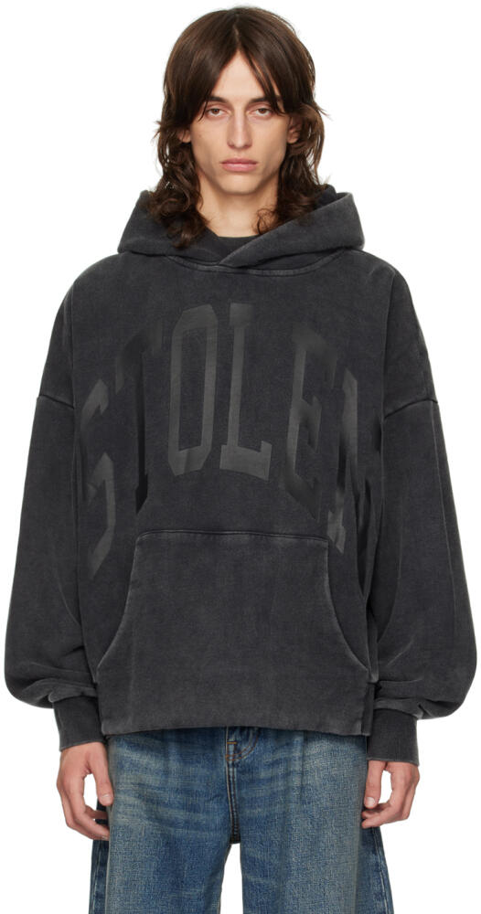 Stolen Girlfriends Club Black Varsity Hoodie Cover