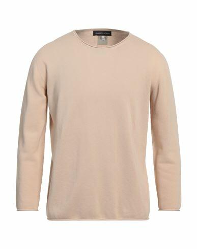 Lamberto Losani Man Sweater Sand Cotton Cover