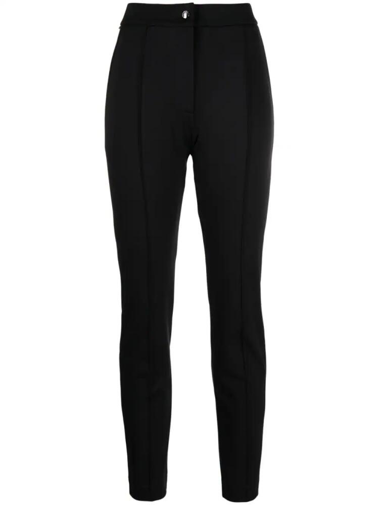 Moncler slim-leg technical-jersey trousers - Black Cover