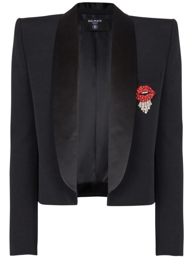 Balmain embroidered blazer - Black Cover