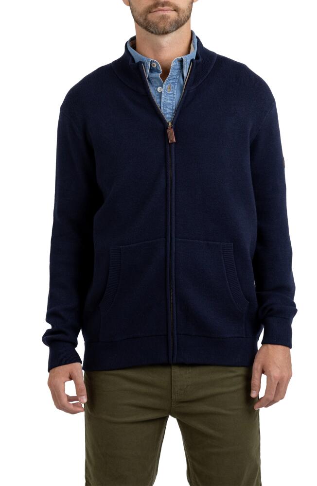 Rainforest Bristlecone Zip Cardigan in Navy Cover