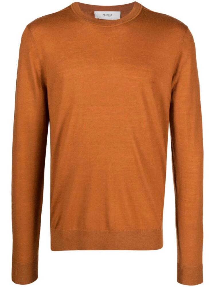 Pringle of Scotland crew-neck knitted jumper - Brown Cover