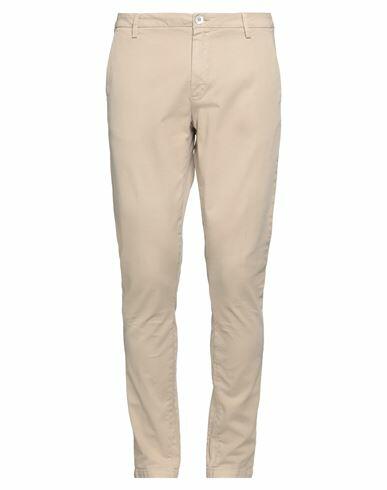 Aglini Man Pants Sand Cotton, Elastane Cover