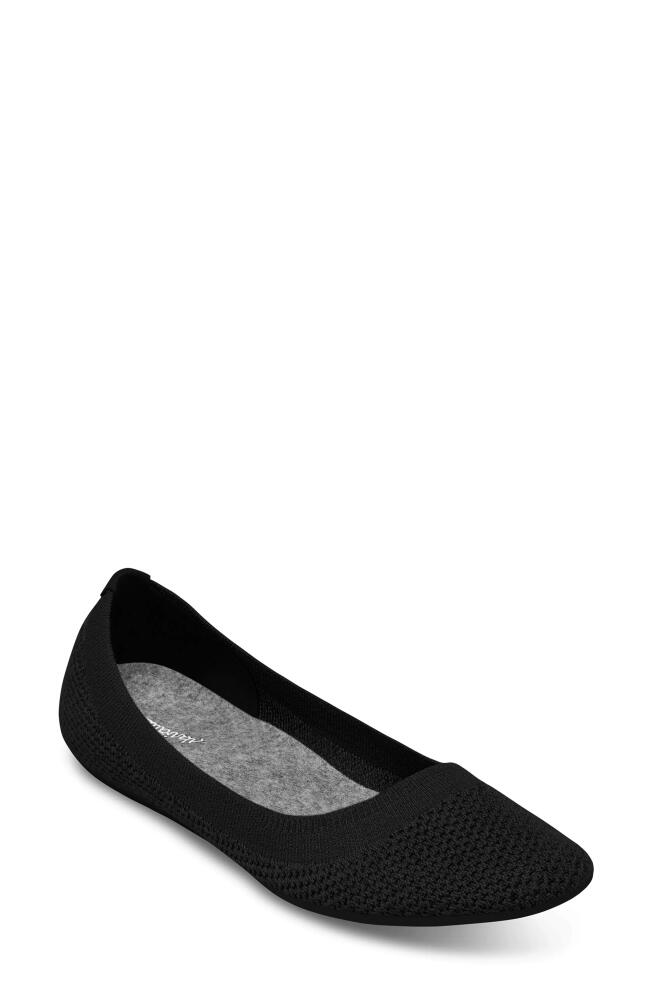 Allbirds Tree Breezer Ballet Flat in Jet Black Cover