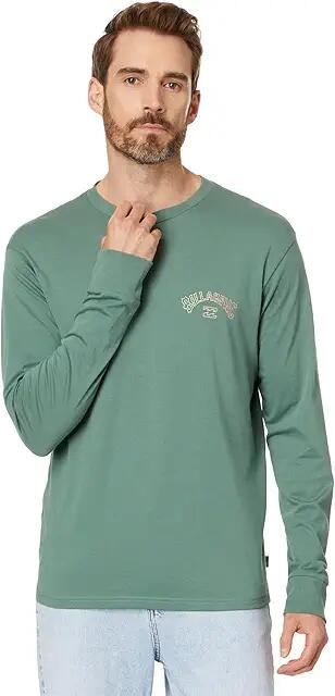 Billabong Arch Fill Long Sleeve Graphic Tee (Hunter) Men's T Shirt Cover