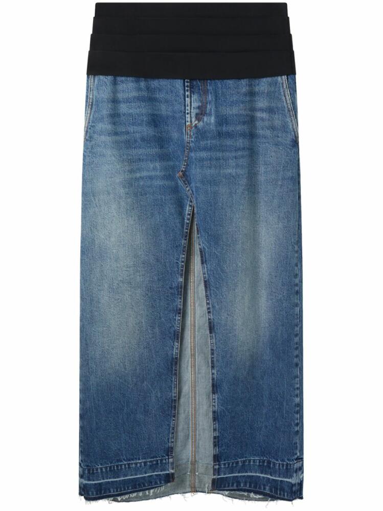 Stella McCartney denim maxi skirt - Blue Cover