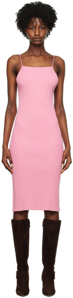 AERON Pink Zero104 Midi Dress Cover