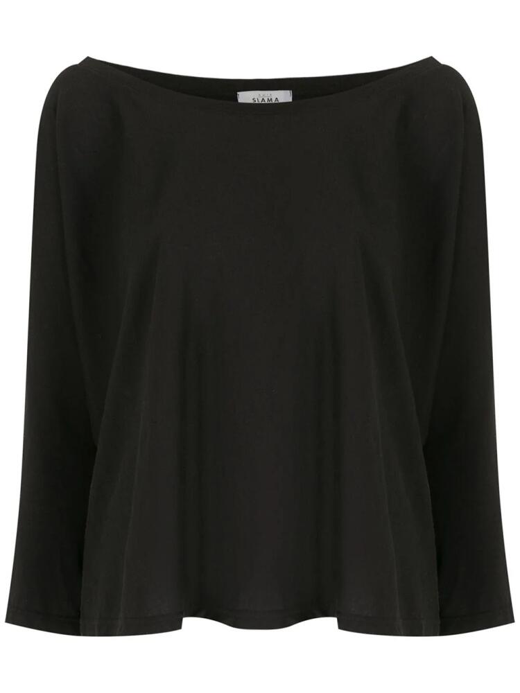 Amir Slama long sleeves blouse - Black Cover