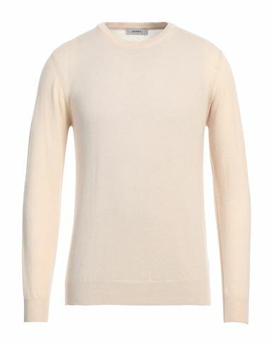 Alpha Studio Man Sweater Beige Wool, Cashmere Cover