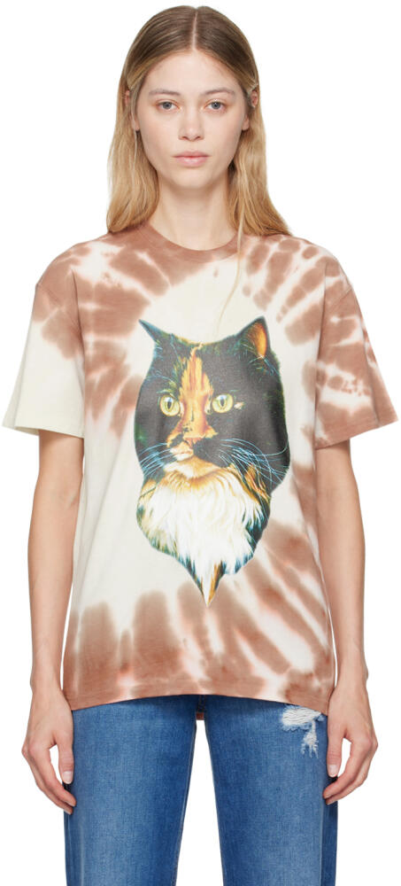 JW Anderson Multicolor Cat Print T-Shirt Cover