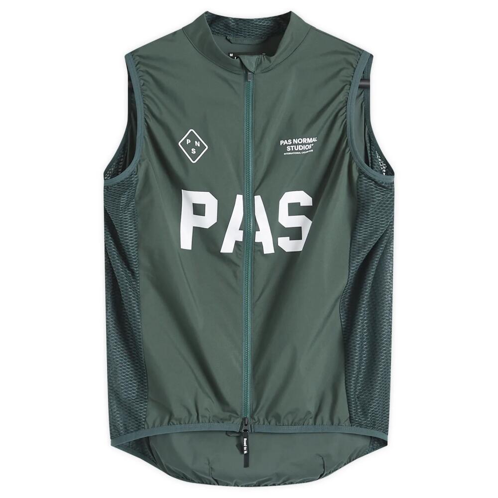 Pas Normal Studios Men's PAS Mechanism Stow Away Gilet in Petroleum Cover