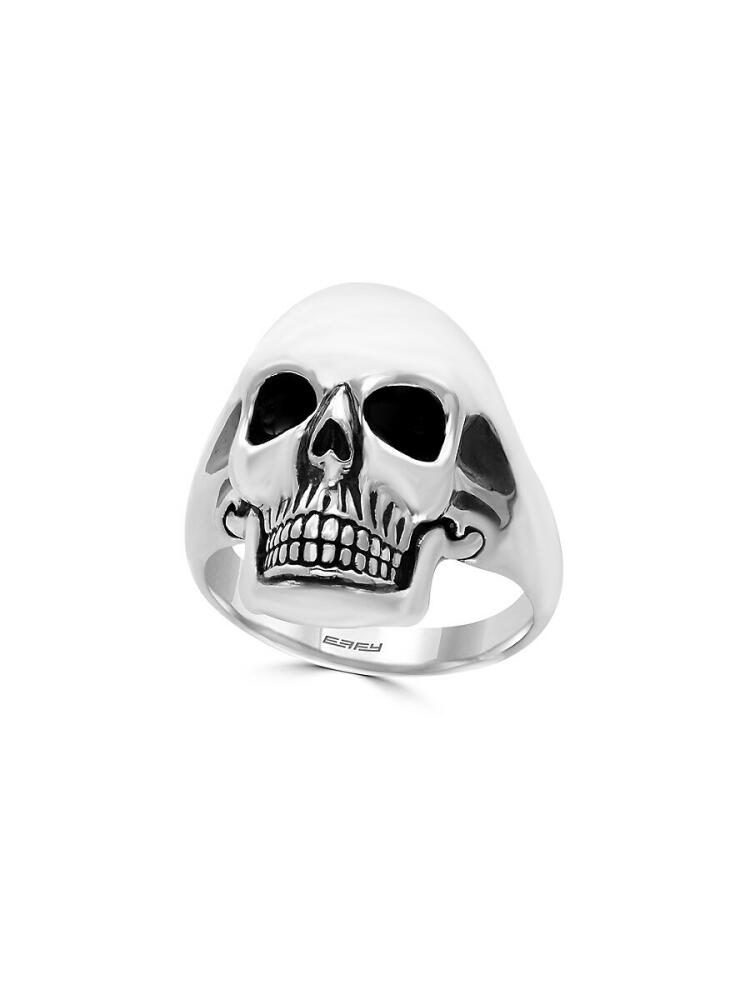 Effy Men's Gento Sterling Silver Skull Ring Cover