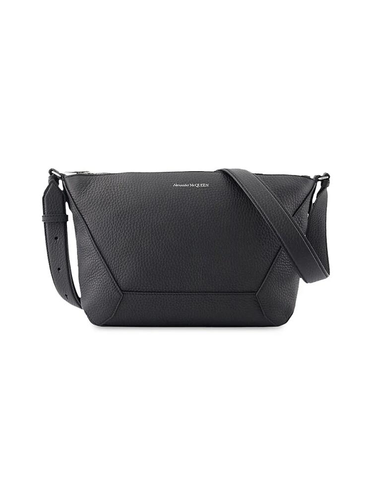 Women's The Edge Crossbody - Alexander Mcqueen - Leather - Black - Black Cover