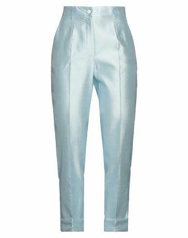 Dolce & gabbana Woman Pants Sky blue Silk Cover