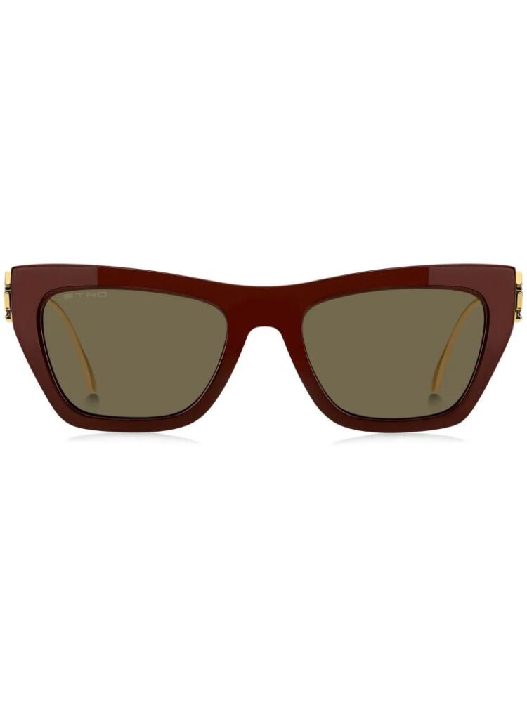 ETRO Bold Pegaso cat-eye sunglasses - Red Cover