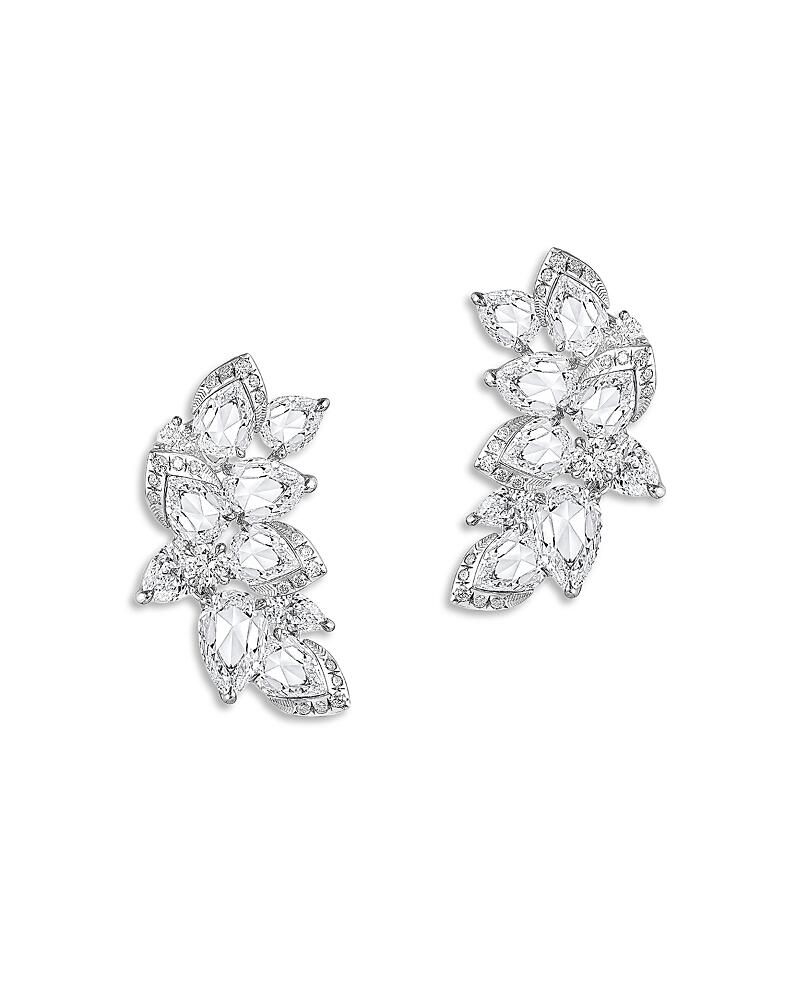 Harakh Diamond Scatter Ear Climbers in 18K White Gold, 2.55 ct. t. w. Cover