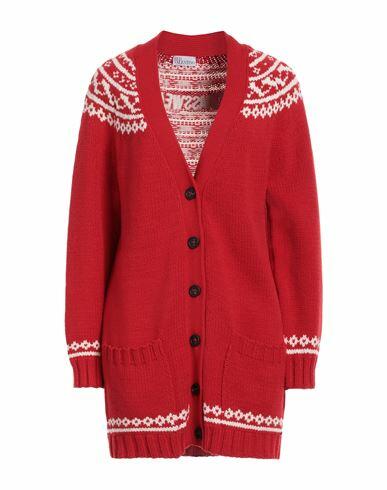 Red Valentino Woman Cardigan Red Acrylic, Wool Cover