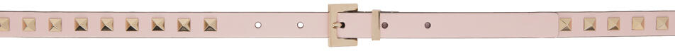 Valentino Garavani Pink Rockstud Belt Cover