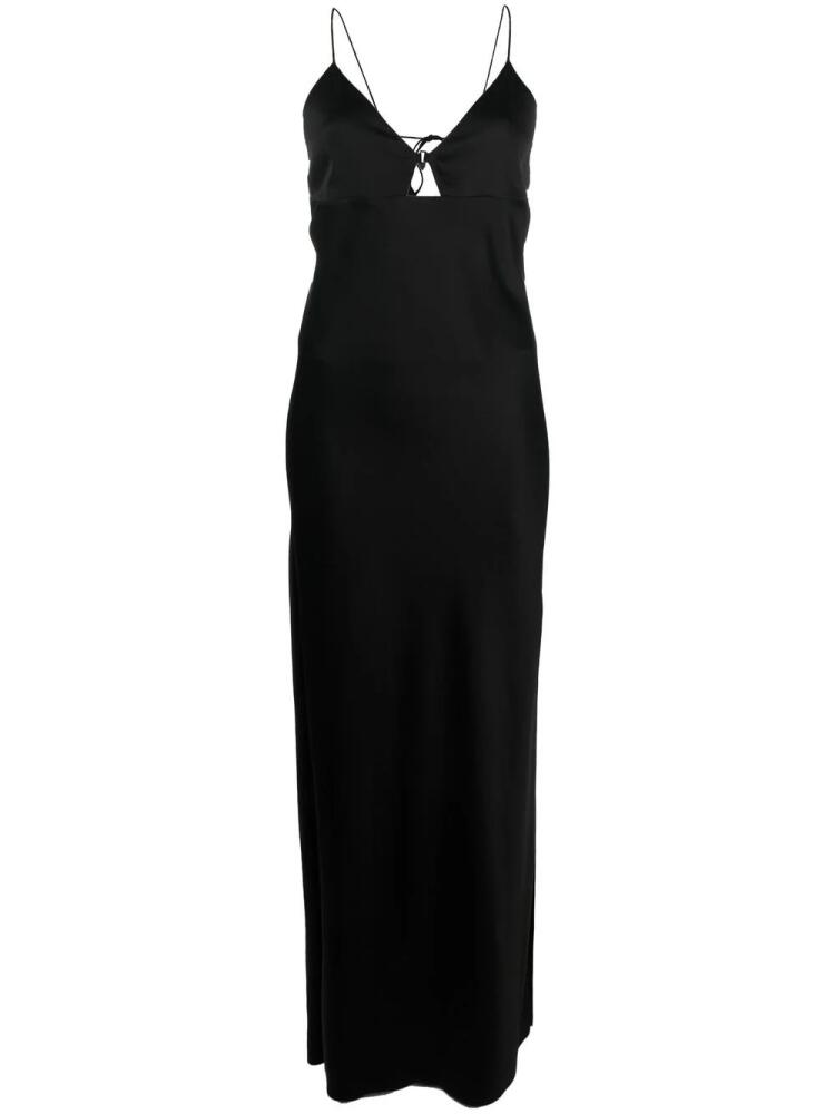 Filippa K cut-out slip dress - Black Cover