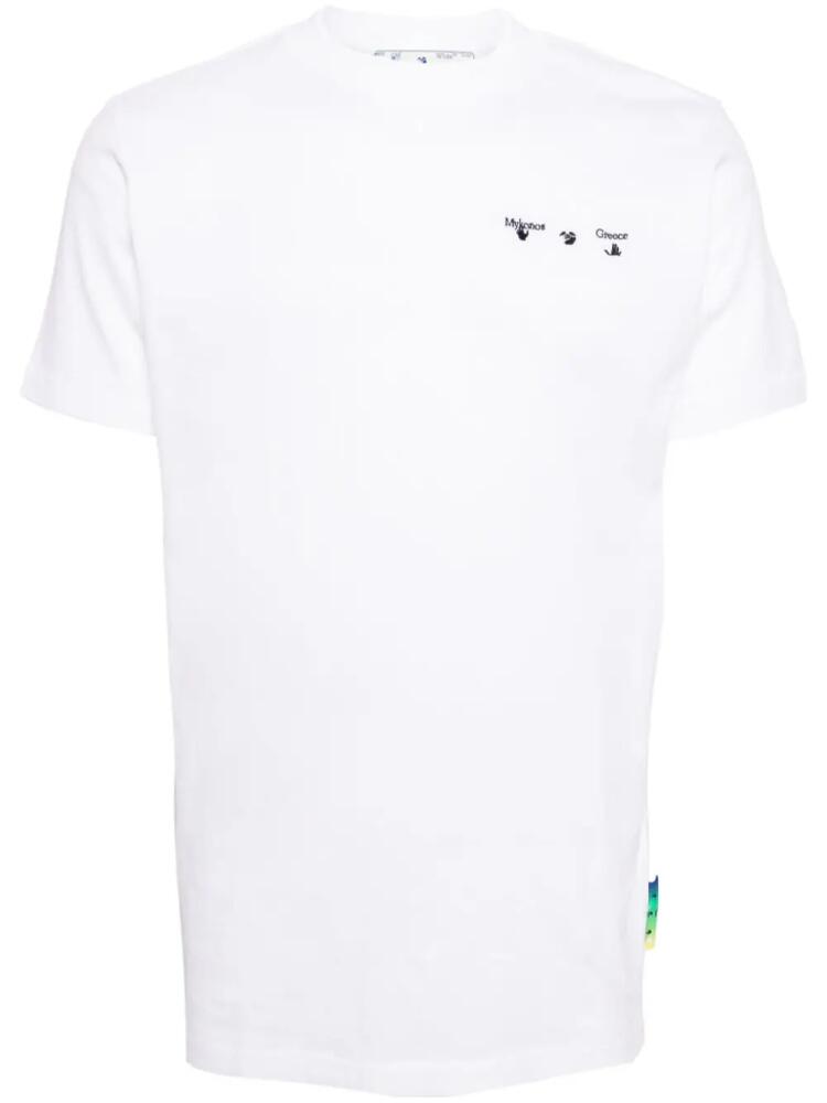 Off-White Arrows-motif cotton T-shirt Cover