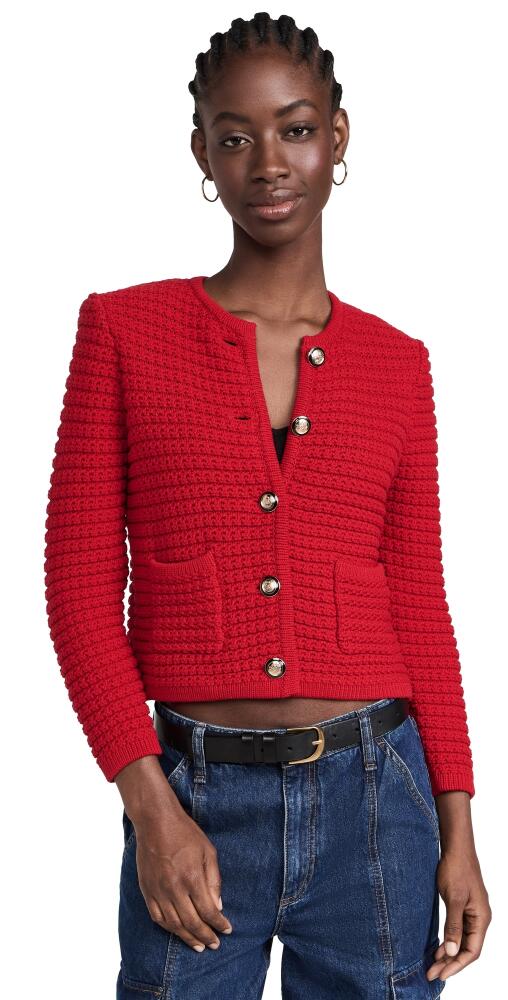 ba & sh Gaspard Cardigan Rouge Cover