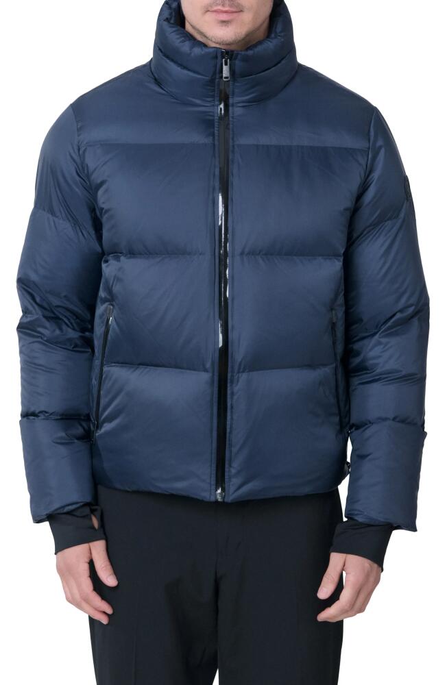 The Recycled Planet Company Revo Waterproof Recycled Down Puffer Jacket in Marine Cover