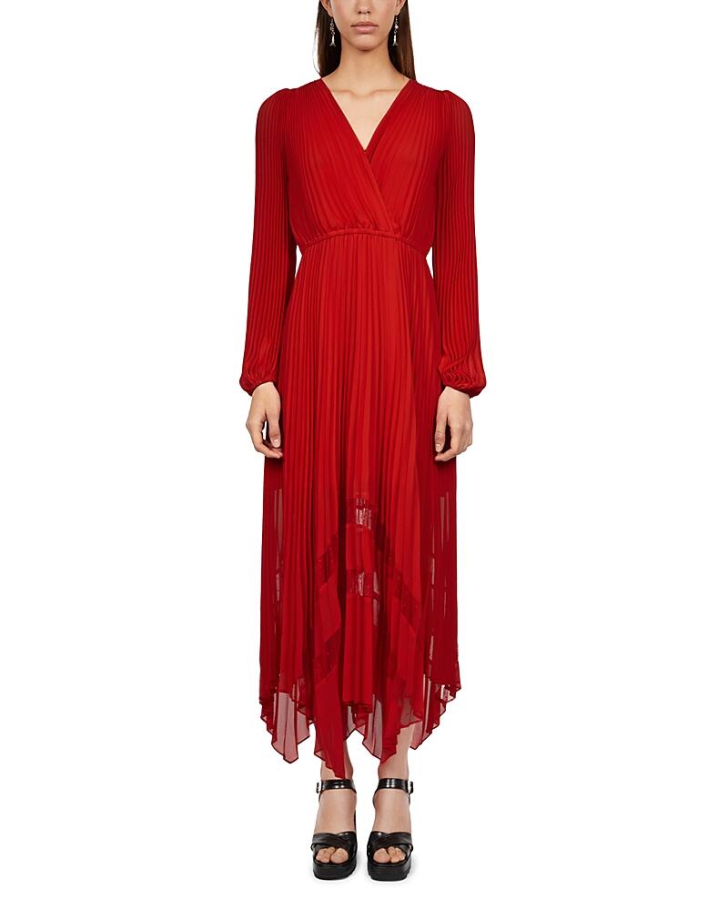 The Kooples Pleated Maxi Dress Cover