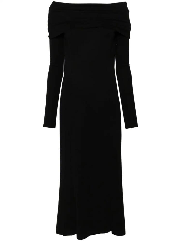 Dorothee Schumacher off-shoulder maxi dress - Black Cover