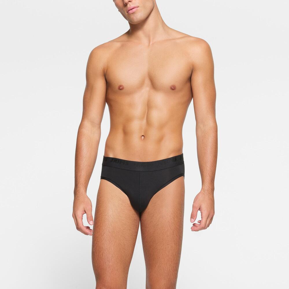 SKIMS Mens Brief | Black | XL | SKIMS Stretch Cover