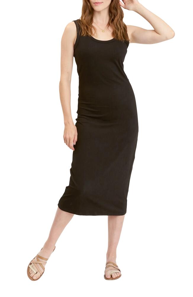 Threads 4 Thought Catelynn Luxe Jersey Tank Midi Dress in Black Cover