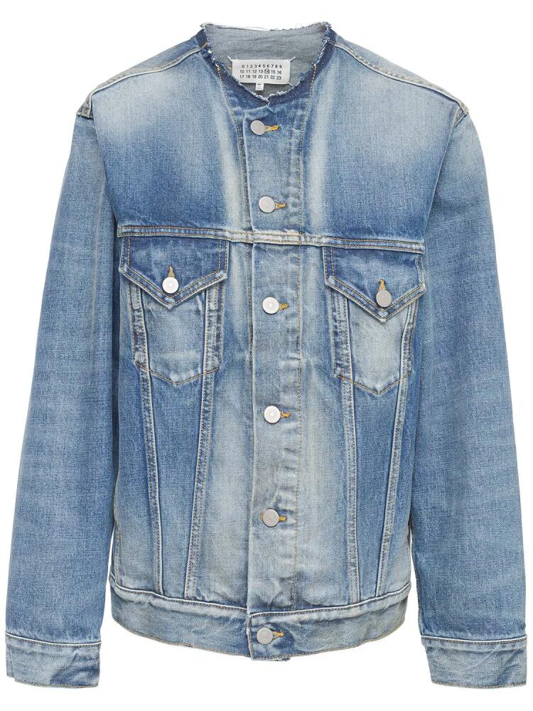 MAISON MARGIELA Cotton Denim Jacket Cover