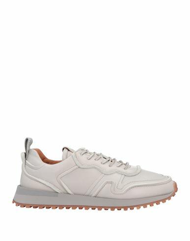 Buttero Man Sneakers Light grey Soft Leather Cover