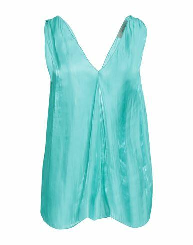 Jucca Woman Top Turquoise Polyester Cover