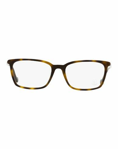 Moncler Moncler Rectangular Ml5094d Eyeglasses Man Eyeglass frame Brown Acetate Cover