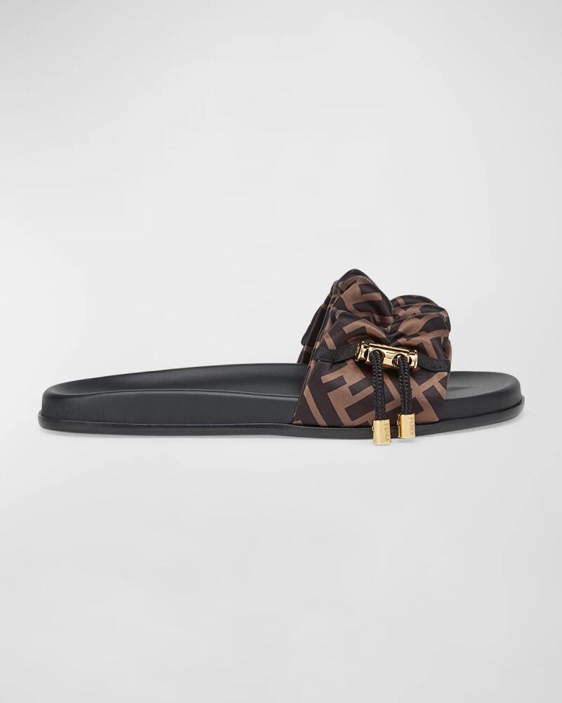 Fendi Illusion FF Slide Sandals Cover