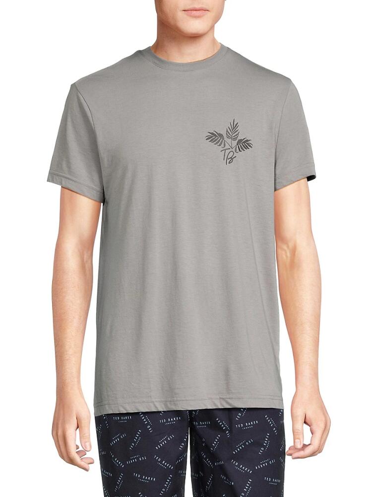 Ted Baker London Men's Logo Tee - Grey Cover